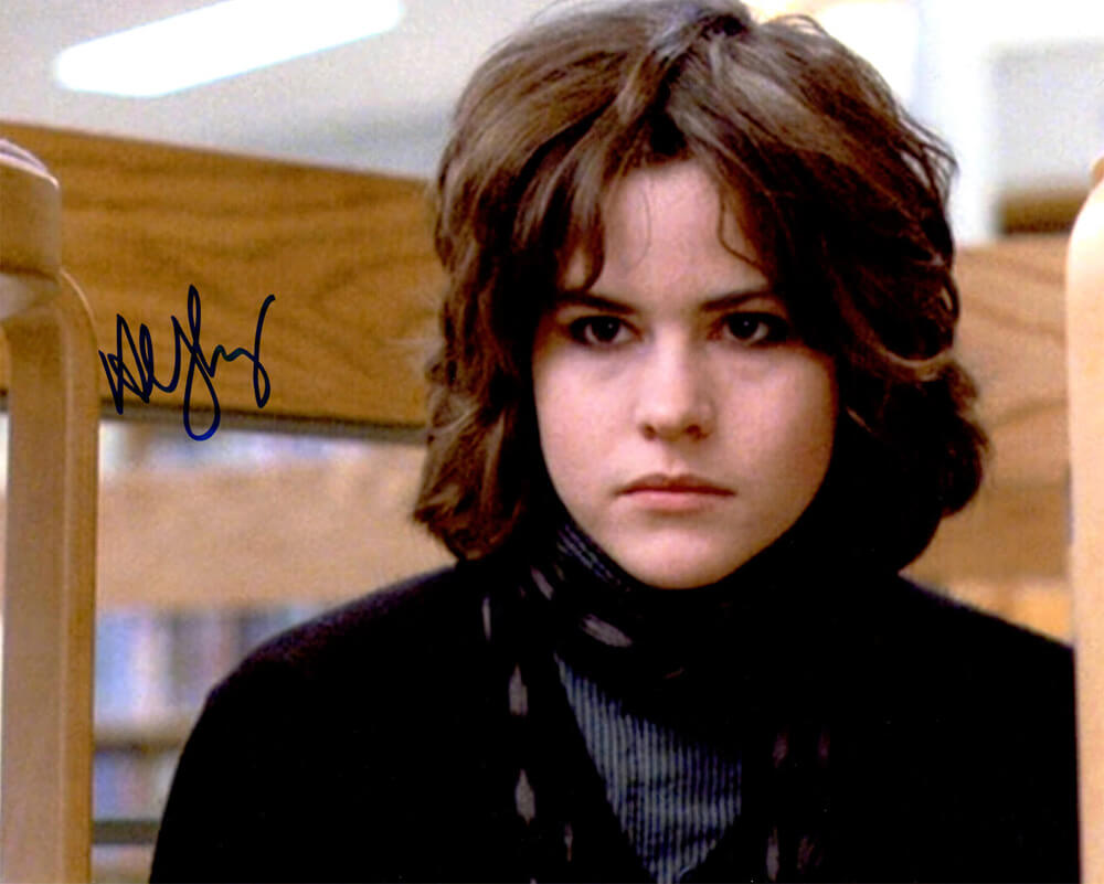 Ally Sheedy Signed The Breakfast Club Allison Reynolds 810 Photo