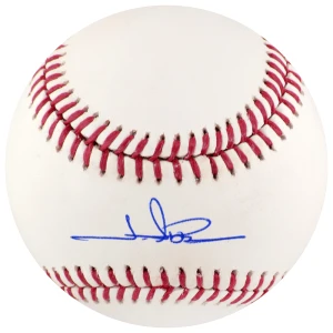 Jim Abbott Signed Rawlings Official MLB Baseball