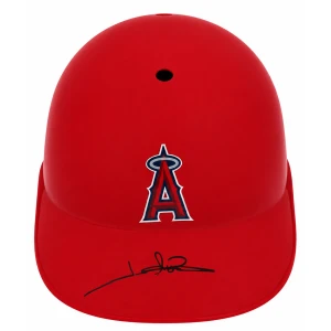 Jim Abbott Signed Los Angeles Angels Souvenir Replica Batting Helmet