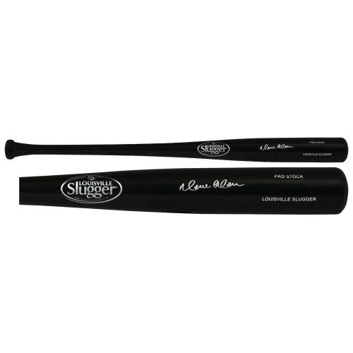 Moises Alou Signed Louisville Slugger Pro Stock Black Baseball Bat - Image 2