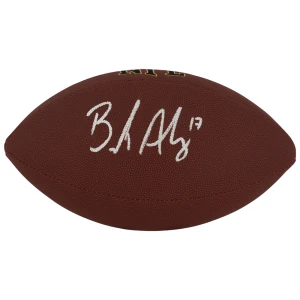 Brandon Aubrey Signed Wilson Super Grip Full Size NFL Football