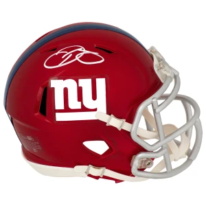 Odell Beckham Jr Signed New York Giants FLASH Riddell Mini Speed Helmet