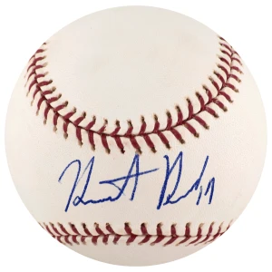 Heath Bell Signed Rawlings (Selig) MLB Baseball
