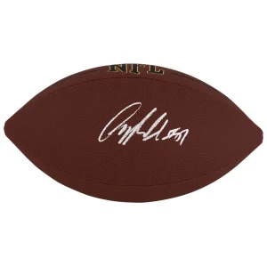 Anquan Boldin Signed Wilson Super Grip Full Size NFL Football