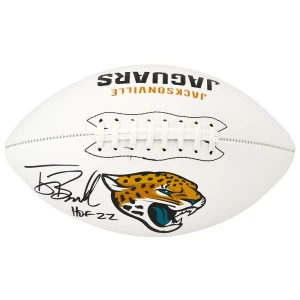 Tony Boselli Signed Jacksonville Jaguars Franklin White Logo Football w/HOF'22