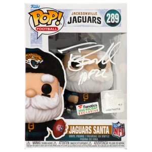 Tony Boselli Signed Jacksonville Jaguars SANTA NFL Funko Pop #289 w/HOF'22
