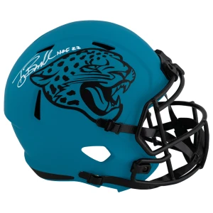 Tony Boselli Signed Jacksonville Jaguars RAVE Riddell Full Size Speed Replica Helmet w/HOF'22