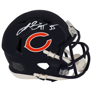 Lance Briggs Signed Chicago Bears Riddell Speed Mini Helmet - (In White)