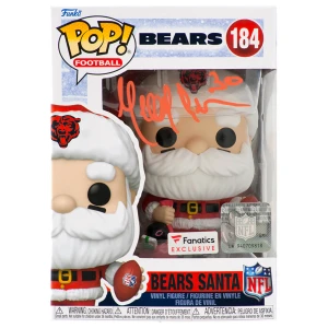 Mike Brown Signed Chicago Bears SANTA Funko Pop Doll #184