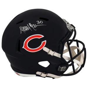 Mike Brown Signed Chicago Bears Riddell Full Size Speed Replica Helmet