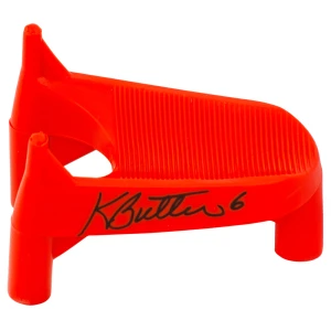 Kevin Butler Signed Pro Down Orange Football Kicking Tee
