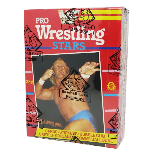 1985 O-Pee-Chee WWF Pro Wrestling Stars Box BBCE Wrapped - 36 Pack Box