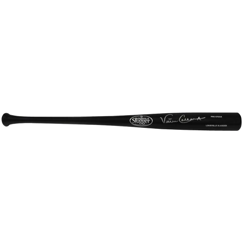 Vince Coleman Signed Louisville Slugger Pro Stock Black Baseball Bat - Image 2