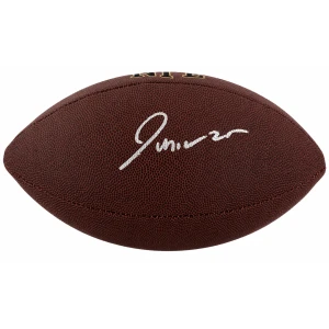 Junior Colson Signed Wilson Super Grip Full Size NFL Football