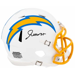 Junior Colson Signed Los Angeles Chargers Riddell Speed Mini Helmet