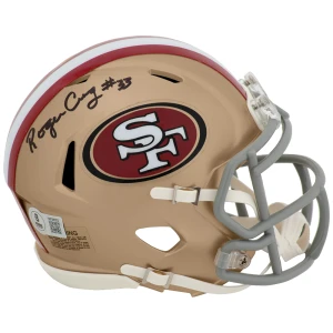 Roger Craig Signed San Francisco 49ers  Riddell Speed Mini Helmet - (Beckett)