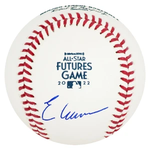 Elly De La Cruz Signed Rawlings 2022 Futures Game Logo Baseball - (Beckett)