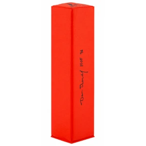 Dan Dierdorf Signed BSN Orange Football Endzone Pylon w/HOF'96