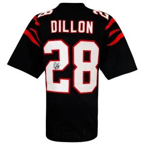 Corey Dillon Signed Black Custom Jersey