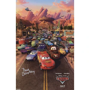 Paul Dooley Signed Cars 11x17 Movie Poster