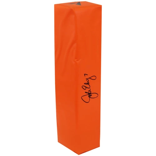 John Elway Signed Orange Endzone Pylon