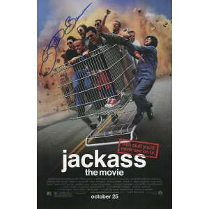 Eric 'Butterbean' Esch Signed Jackass: The Movie 11x17 Movie Poster