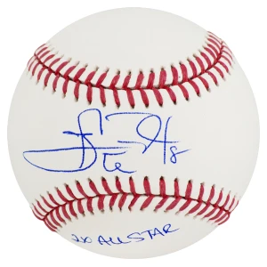 Carl Everett Signed Rawlings Official MLB Baseball w/2x All Star