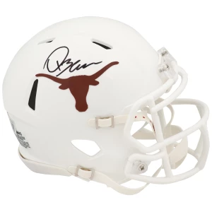 Quinn Ewers Signed Texas Longhorns Riddell Speed Mini Helmet - (Beckett)