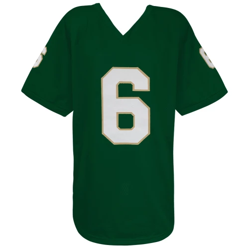 Jordan Faison Signed Green Custom College Football Jersey - Image 3
