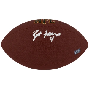 Brett Favre Signed Wilson Super Grip Full Size NFL Football