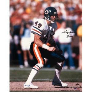Gary Fencik Signed Chicago Bears Action 16x20 Photo w/Hitman