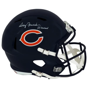 Gary Fencik Signed Chicago Bears Riddell Full Size Speed Replica Helmet w/Hitman