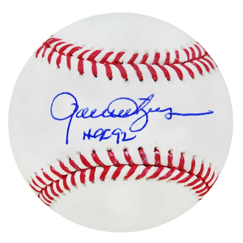 Rollie Fingers Signed MLB Baseball w/HOF'92