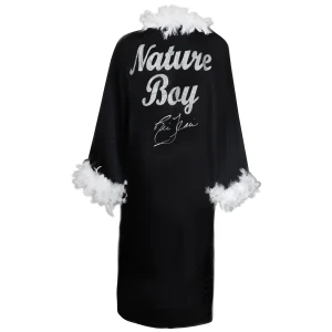 Ric Flair Signed Nature Boy Black Wrestling Full Length Robe - (JSA)