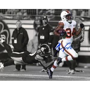 Jerome Ford Signed Cleveland Browns Spotlight 8x10 Photo
