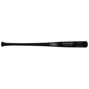 George Foster Signed Louisville Slugger Pro Stock Black Baseball Bat w/77 NL MVP