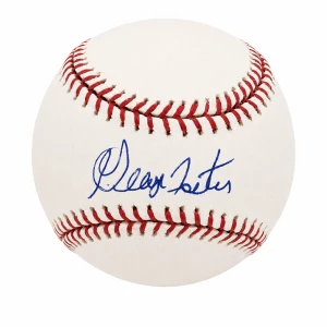 George Foster Signed Rawlings (Selig) MLB Baseball