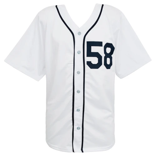 Armando Galarraga Signed White Custom Baseball Jersey w/28 Up 28 Down 6-2-10 - Image 2