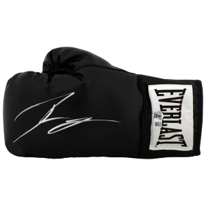 Ryan Garcia Signed Everlast Black Boxing Glove - (Beckett)