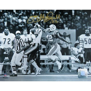 Willie Gault Signed Chicago Bears Super Bowl XX Catch B&W 8x10 Photo