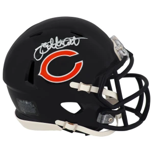 Willie Gault Signed Chicago Bears Riddell Speed Mini Helmet (In White)