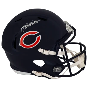 Willie Gault Signed Chicago Bears Riddell Full Size Speed Replica Helmet (In White)