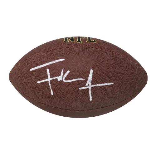 Frank Gore Signed Wilson Super Grip Full Size NFL Football