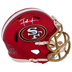 Frank Gore Signed San Francisco 49ers FLASH Riddell Mini Helmet