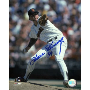 Goose Gossage Signed San Diego Padres Pitching 8x10 Photo