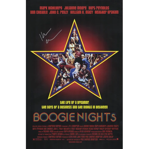 Heather Graham Signed Boogie Nights 11x17 Movie Poster