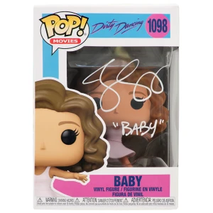 Jennifer Grey Signed Dirty Dancing Baby Funko Pop Doll #1098 w/Baby