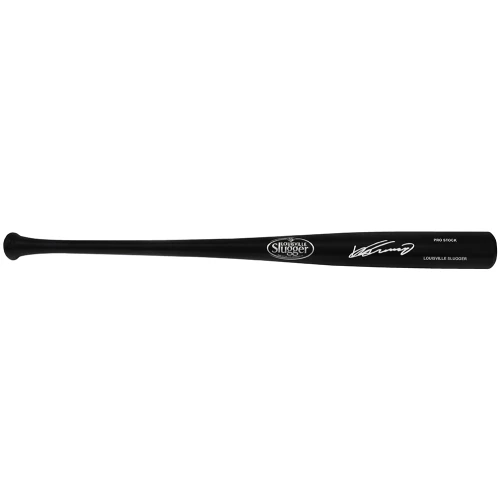 Vladimir Guerrero Sr. Signed Louisville Slugger Pro Stock Black Baseball Bat