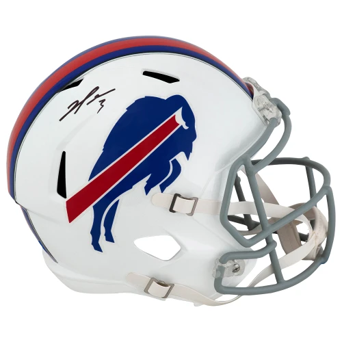 Damar Hamlin Signed Buffalo Bills Riddell Full Size Speed Replica Helmet