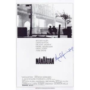 Mariel Hemingway Signed Manhattan 11x17 Classic Movie Poster